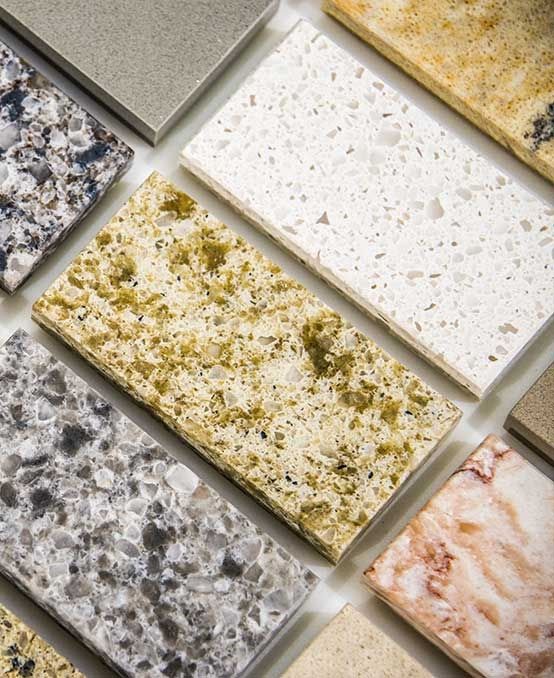 Muster für die Waschtischoberfläche